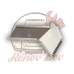 Tole de renfort 2cv gauche sous plancher arriere — réf. 001025