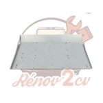 Tole de reparation plancher et début de plancher pedale 2cv — réf. 000804