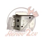 Tôle fixation de charnière haute de porte 2cv droit — réf. 002189