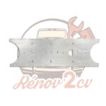 Tole supérieure de chassis 2cv et fourgonnette — réf. 005431