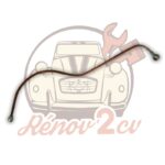 Tuyau de frein arriere sur bras gauche raccord banjo 6.35mm — réf. 000141