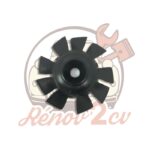 Ventilateur moteur 602cc 9 pales noires — réf. 002553
