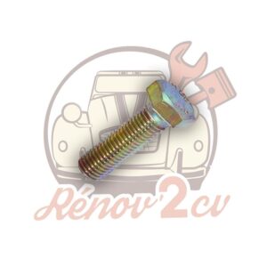 Vis metaux TH M5 x 14 zinguée blanc — réf. 001937