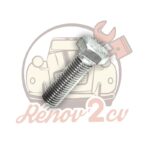 Vis metaux th m7x20 zingue blanc — réf. 000429