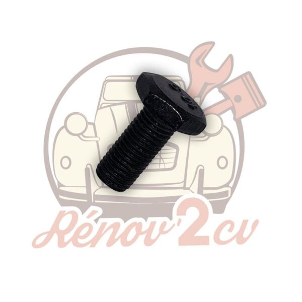 Vis volant moteur 2cv M8 pas de 100 L:18mm Q :10.9