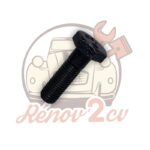 Vis volant moteur 2cv  M8 pas de 100 L:27mm filetage partiel 17mm — réf. 003115