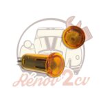 Voyant orange 12V pour tableau de bord  2CV Méhari Dyane — réf. 002667