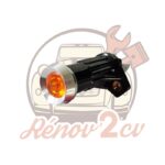 Voyant orange 12V pour tableau de bord Qualité Supérieure  2CV Méhari Dyane — réf. 004083