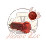 Voyant rouge 12V pour tableau de bord 2CV Méhari Dyane — réf. 002666
