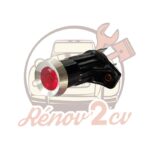 Voyant rouge 12V pour tableau de bord Qualité Supérieure  2CV Méhari Dyane — réf. 004082