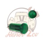 Voyant vert 12V pour tableau de bord 2CV Méhari Dyane — réf. 002665
