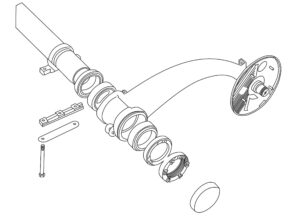 BRAS DE SUSPENSION ARRIERE
