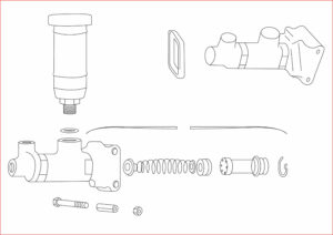 MAITRE CYLINDRE SIMPLE CIRCUIT