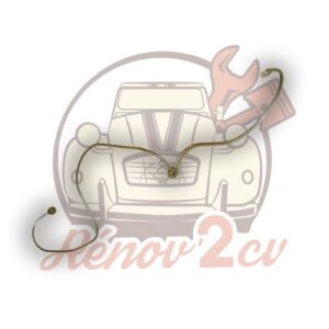 Conduite huile 2cv 6 Méhari Dyane Acadiane 602cc