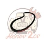 Courroie crantee en v 2cv mehari dyane acadiane ami8 9,5×763 — réf. 000318