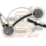 Flexible de frein avant 2cv ancien modele jusqu’a 1964 — réf. 000388
