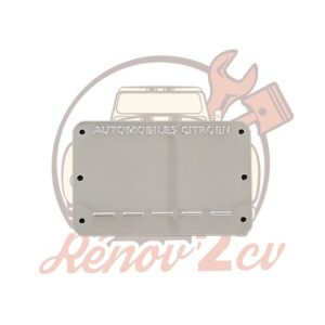 Plaque chassis VIERGE 2cv à partir de juillet 1980 Qualité Supérieure — réf. 003856