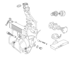 ELEMENTS DE LUBRIFICATION MOTEUR M28/M281