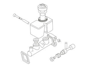 MAITRE CYLINDRE DOUBLE CIRCUIT